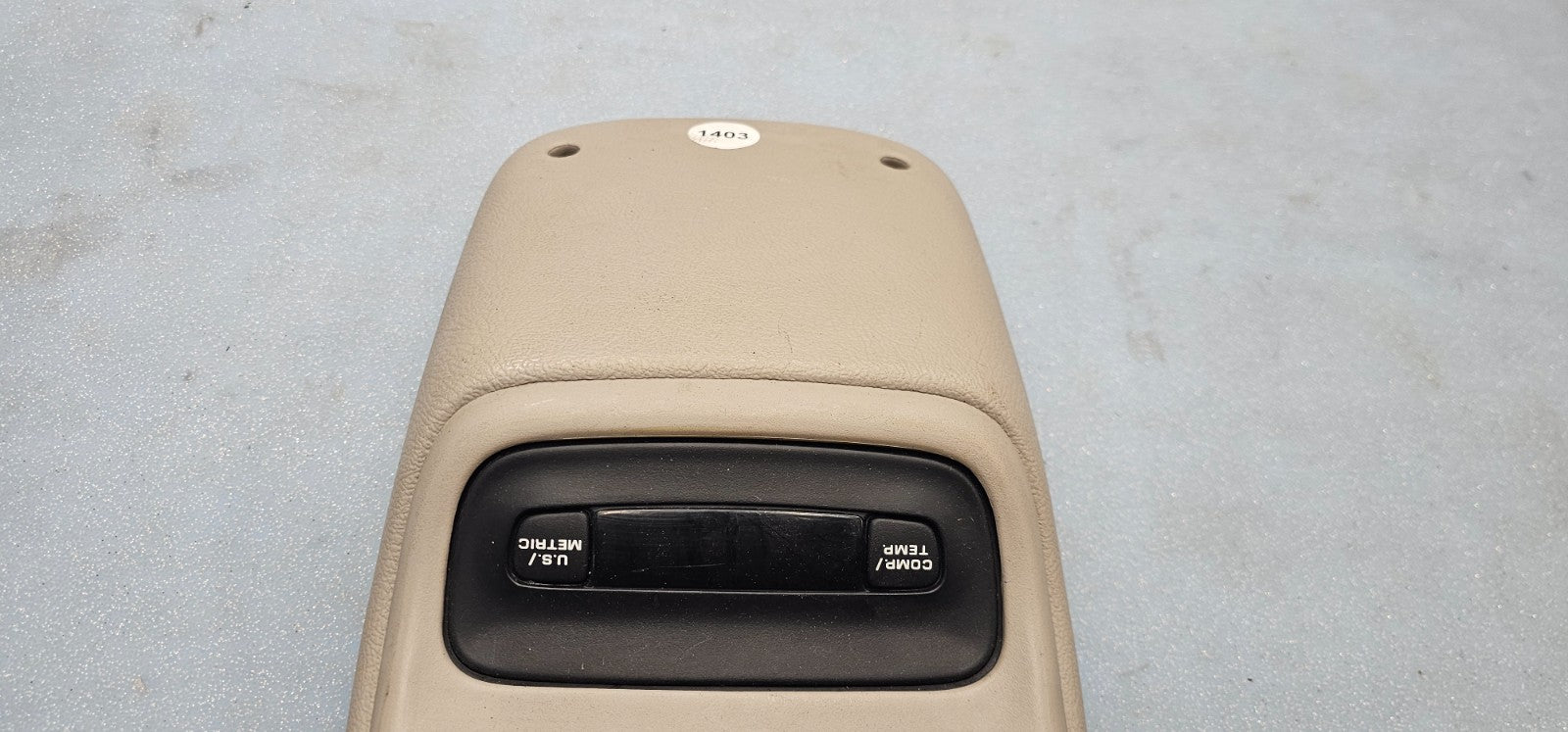 🔥94-97 Dodge RAM Front Overhead Console DOME Map Light Lamp Roof Storage Tan