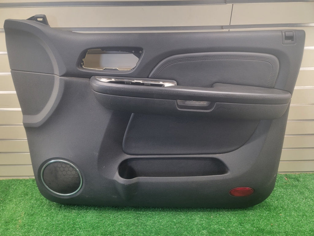 07-09 Escalade Tahoe Suburban Yukon Denali Front Door Panel PASSENGER Black D15