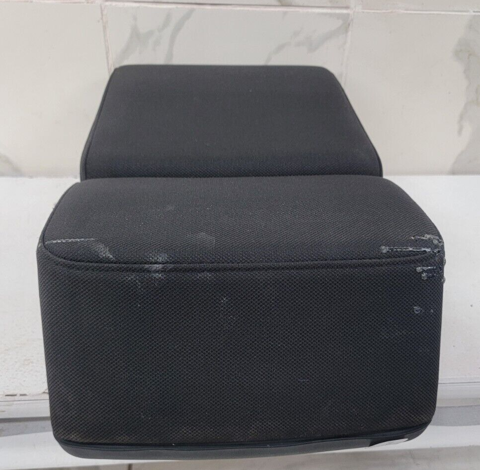 04-08 Ford F-150 Center Console JUMP SEAT Armrest w 2 Cup Holder BLACK JS1