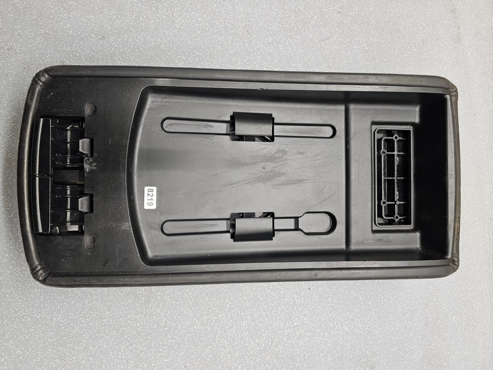 🔥08-10 Dodge Charger Center Console Arm Rest Lid Leather Assembly Cover BLACK