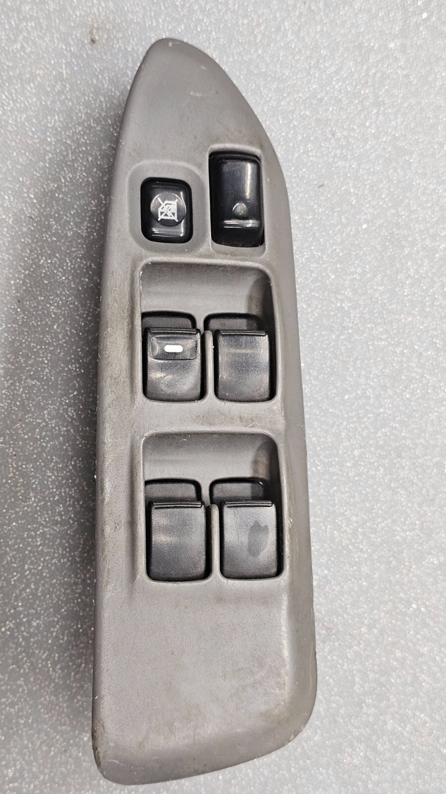 🔥02-12 Lancer Galant Left Driver Door Master Power Window Switch Lock Gray