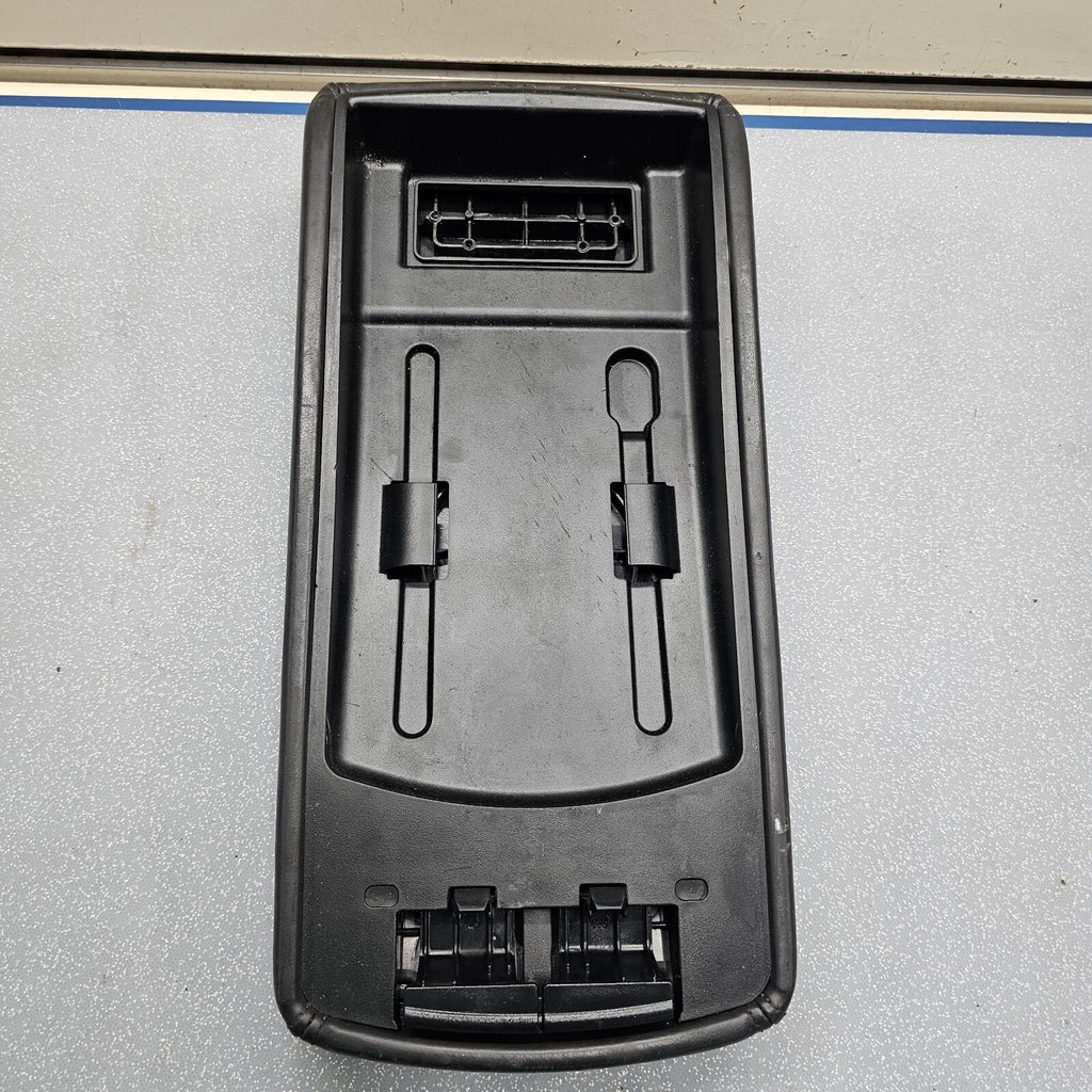 🔥08-10 Dodge Charger Center Console Arm Rest Lid Leather Assembly Cover BLACK