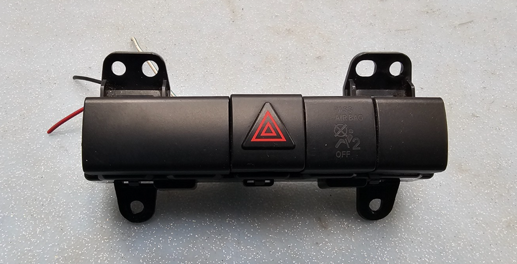 🔥07-09 Dodge Caliber Dodge Hazard Emergency Light Dash Flasher Switch Black