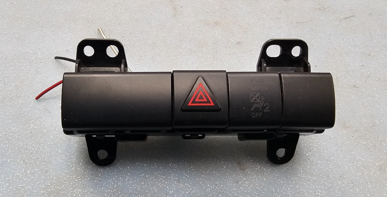 🔥07-09 Dodge Caliber Dodge Hazard Emergency Light Dash Flasher Switch Black