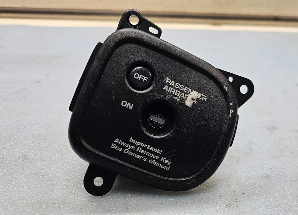 🔥98-01 Dodge Ram pickup Dash PassengerON/OFF Key Switch OEM BLACK