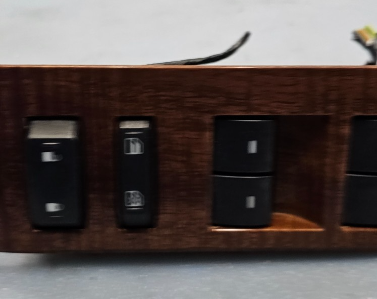 🔥06-10 EXPLORER MOUNTAINEER FRONT LEFT DRIVER MASTER POWER WINDOW SWITCH WOOD