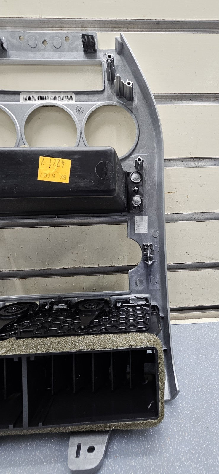 🔥08-10 Jeep Compass Patriot Dash Trim Surround Radio Bezel With Vents