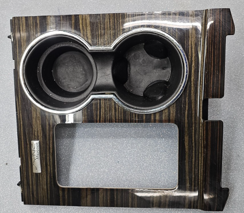 🔥07-14 Navigator Center Cosnole Gear Shifter Floor Bezel Cup Drink Holder wood