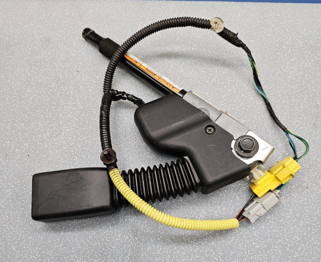 🔥2001-2005 Honda Civic Front Left Driver LH Seat Belt Buckle Pretensioner Black