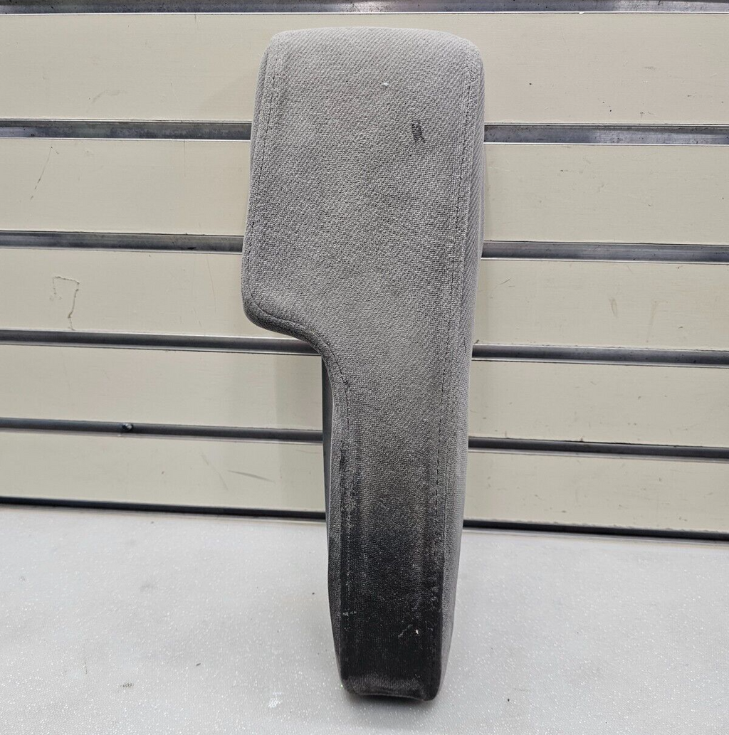🔥01-05 Honda Civic Front Center Console Cover Arm Rest Lid Cover Gray Cloth OEM