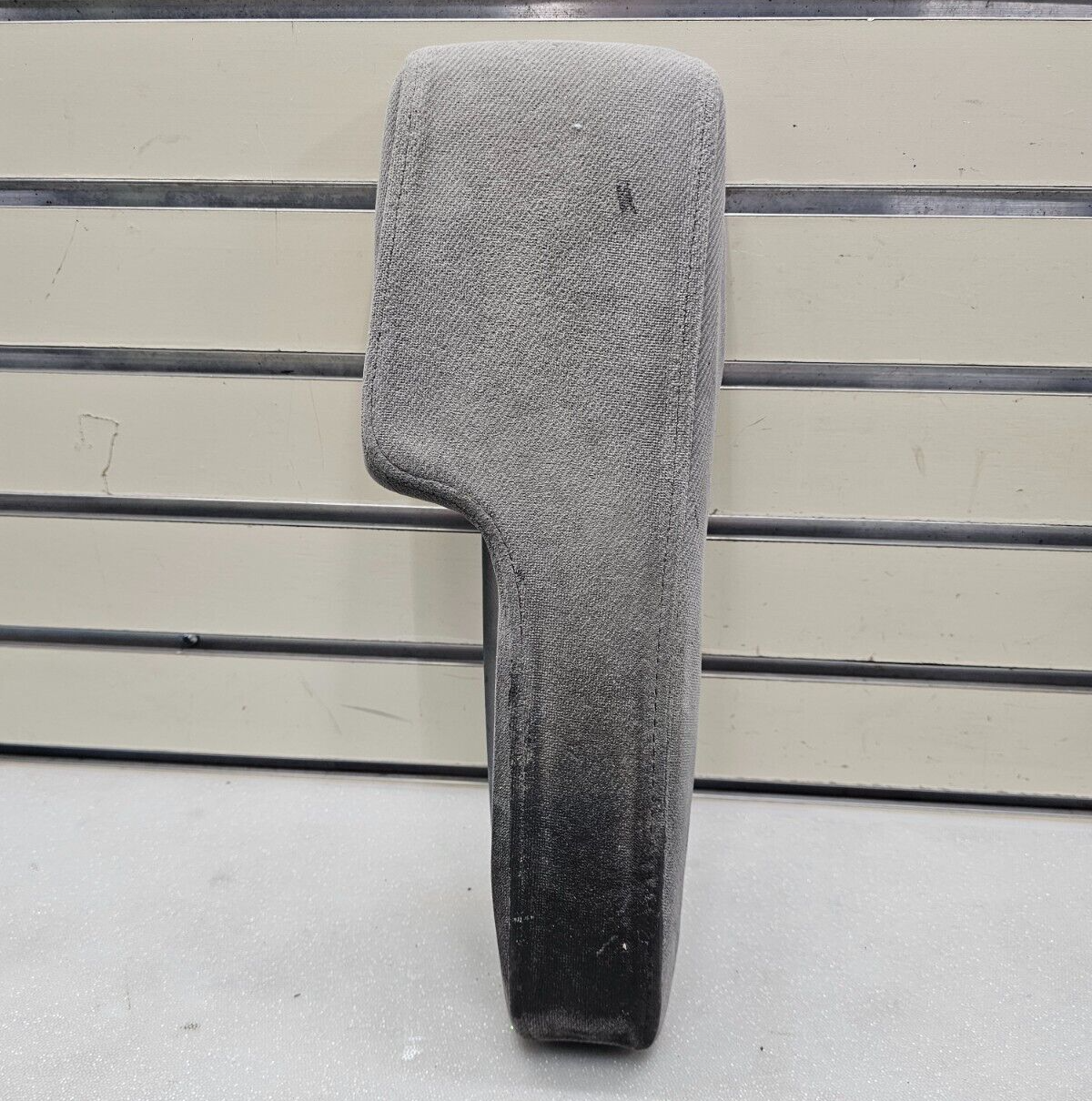 🔥01-05 Honda Civic Front Center Console Cover Arm Rest Lid Cover Gray Cloth OEM
