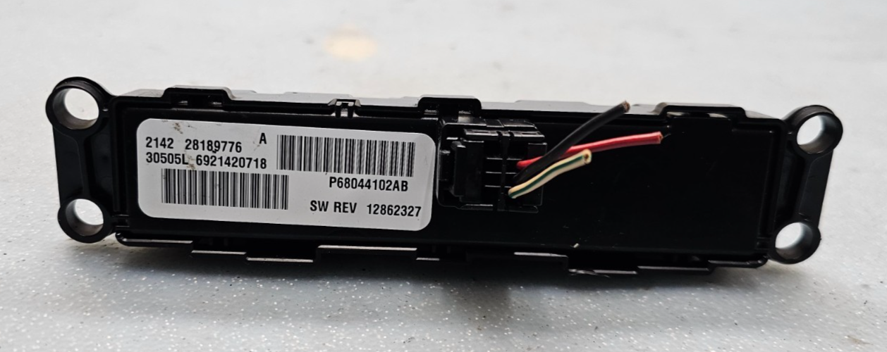 09-17 Chrysler 200 Avenger Caliber Compass Hazard Traction Control Switch Button