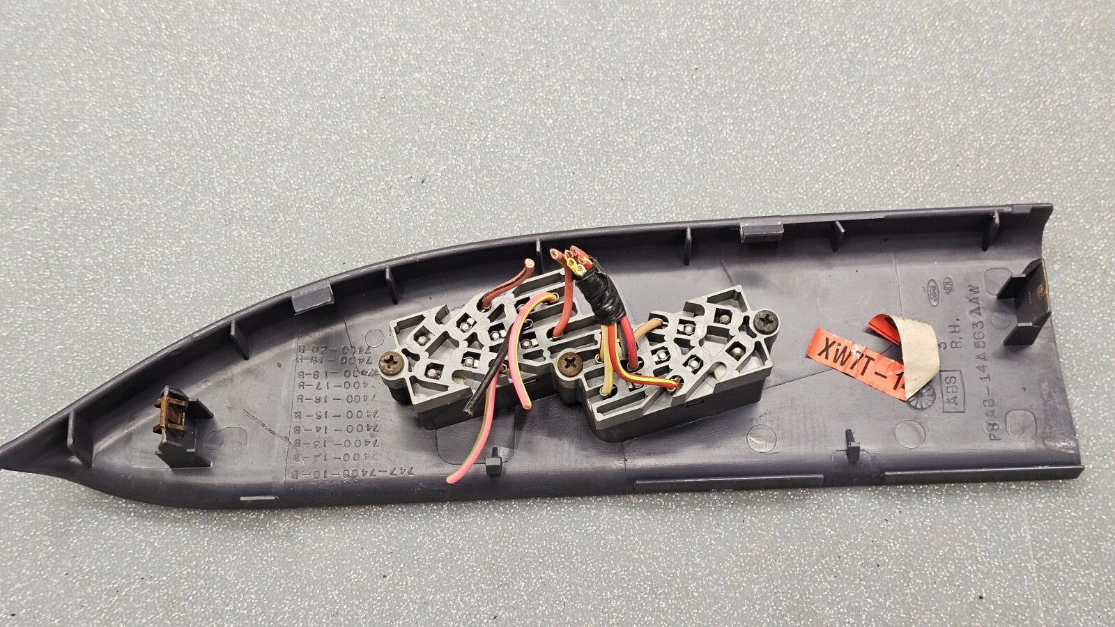 🔥98-02 Crown Victoria Grand Marquis Power Right Passenger Window Switch Black