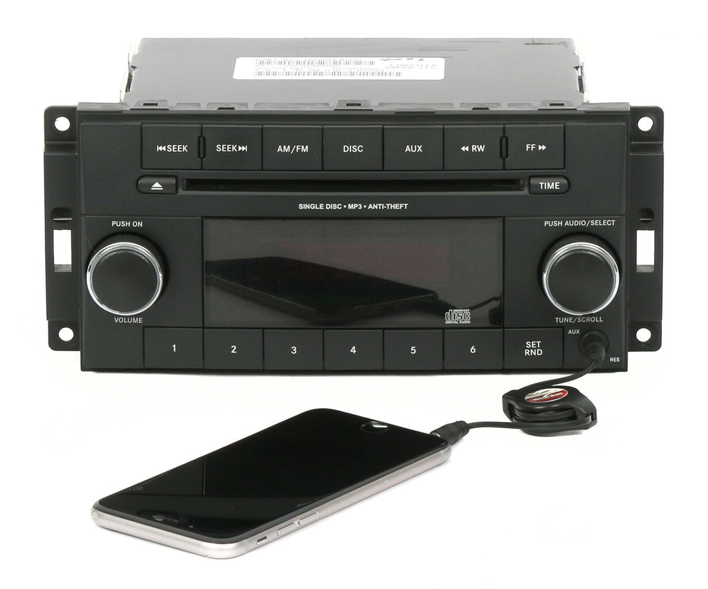 🔥12-19 Dodge Caravan Chrysler Dash AM-FM-MP3 CD Player Radio Receiver satellite