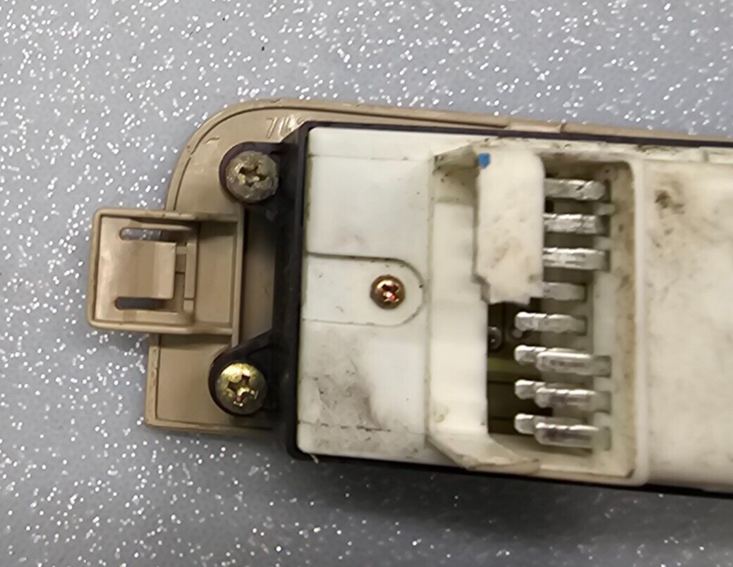 05-11 Toyota Tacoma Left Driver Power Window Master Switch Assembly Tan OEM