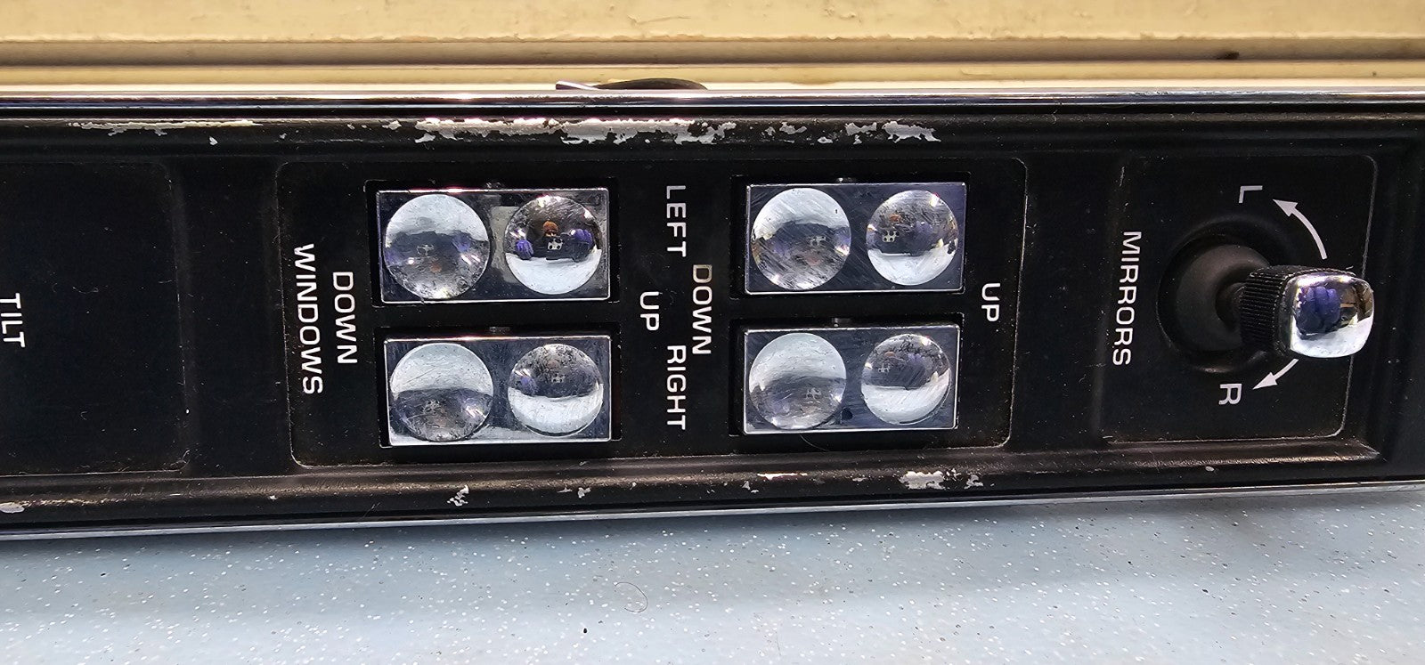 🔥85-93 Deville Lesabre Front Left Driver Side Door Master Window Switch Black