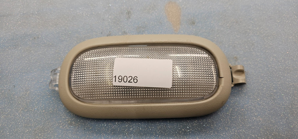 🔥03-20 Cravan Journey Dakota Overhead Console Rear Dome Light Push Lamp Tan OEM
