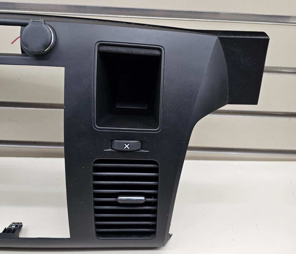 🔥07-14 Silverado SIERRA Center Dash Radio Bezel AC Climate Trim Panel Black B6