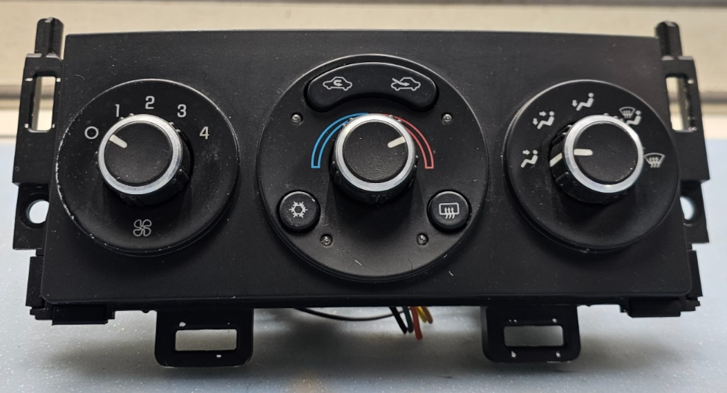 🔥04-07 Malibu Climate Control Dash AC A/C HVAC Heater Temperature Panel Black