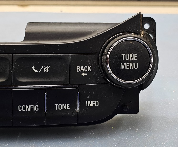 🔥14-16 Malibu Dash Front Center AM FM Radio Stereo Control Trim Panel Black