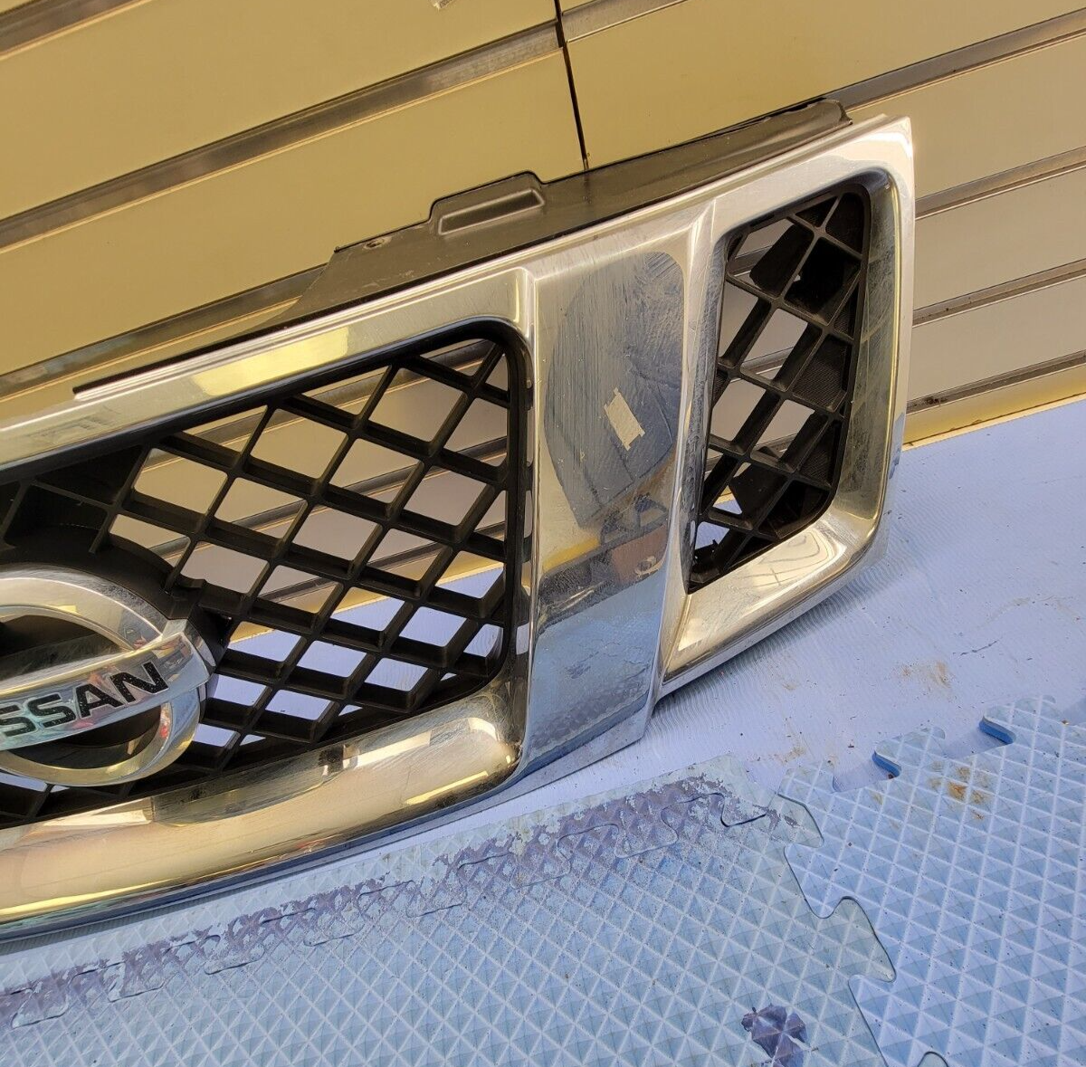 🔥08-12 NISSAN PATHFINDER FRONT GRILLE ASSEMBLY COVER INSERT MOLDING CHROME OEM