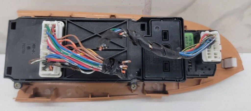 03-07 HONDA ACCORD ACURA MASTER POWER CONTROL WINDOW SWITCH LEFT WOOD OEM WS11