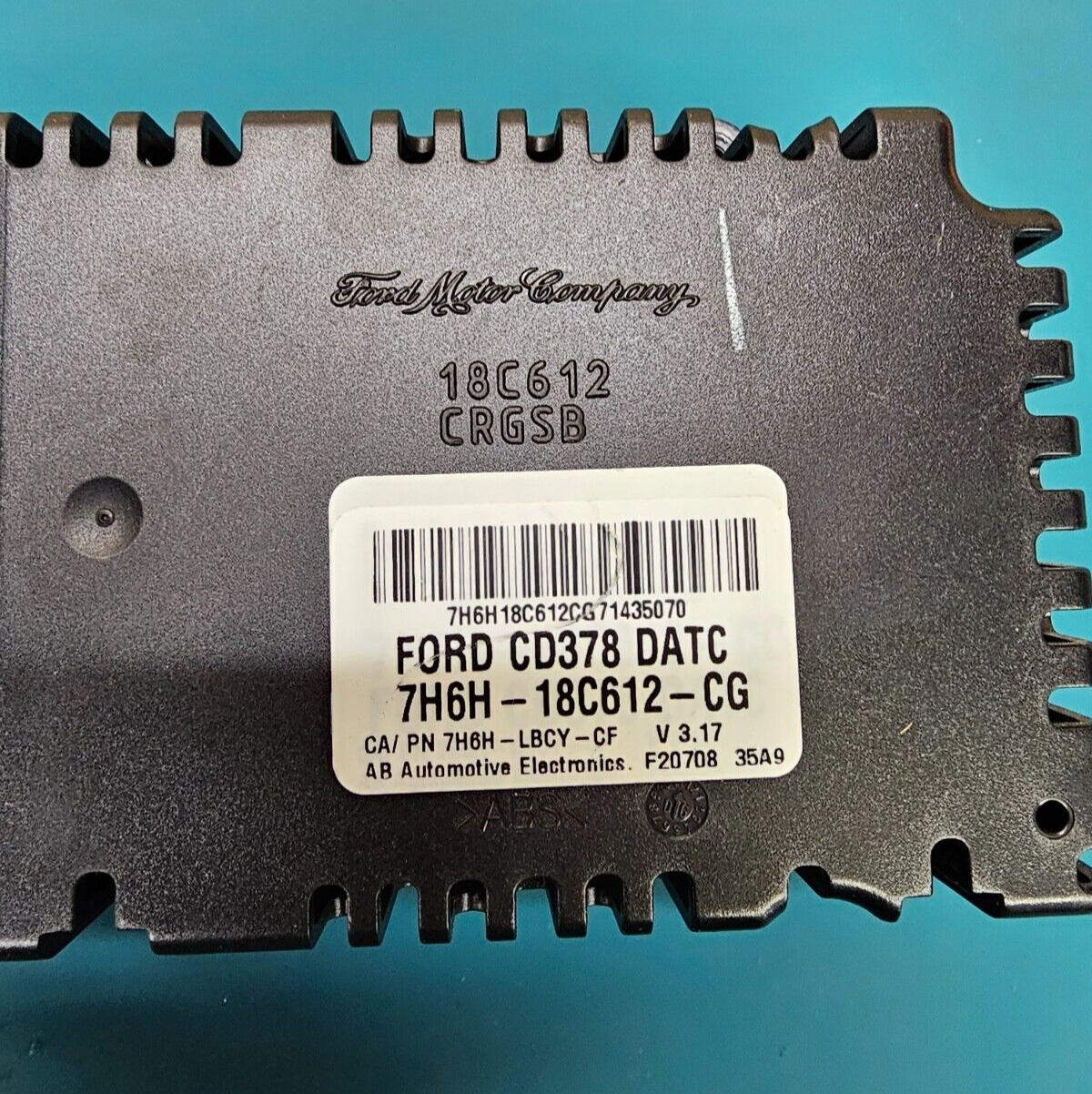 07-09 Lincoln MKZ Dash Heater Climate Temperature Control Unit HVAC Conditioner