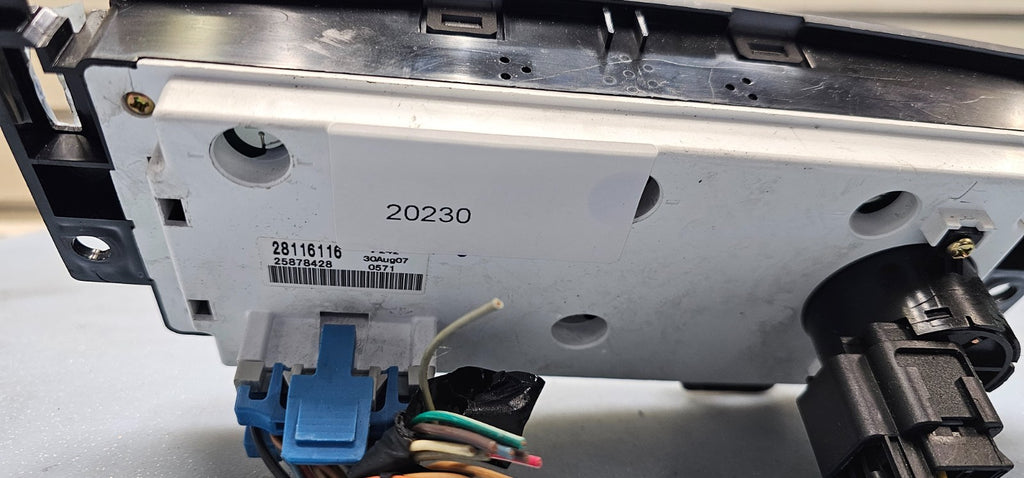 🔥05-09 Pontiac G6 AC A/C Climate Control Heater Temperature HVAC Panel Black