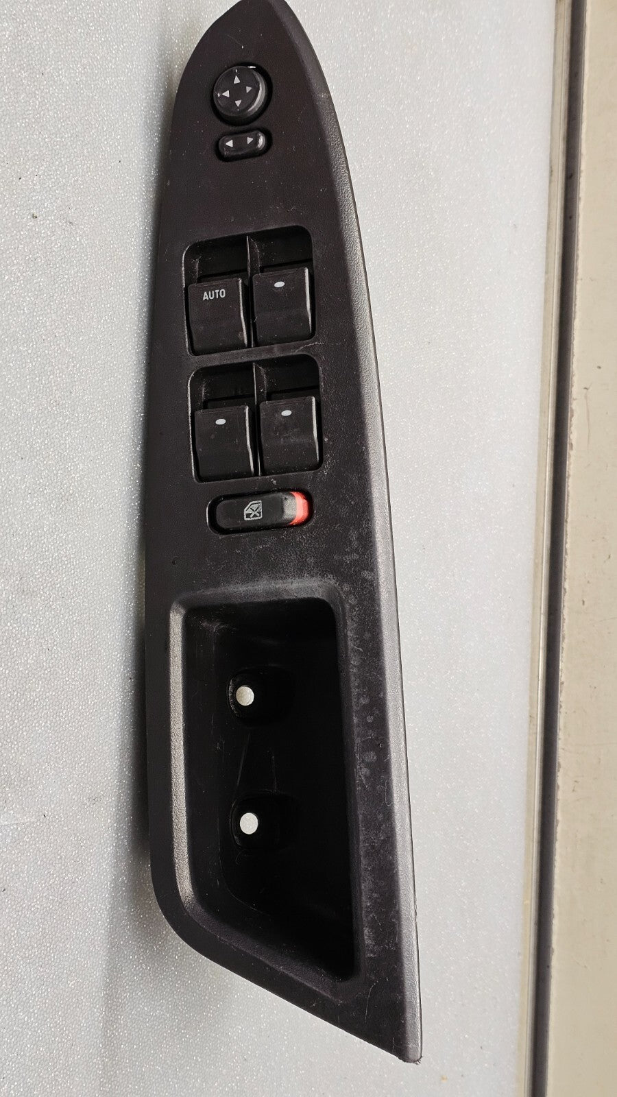 🔥06-08 CHEVY IMPALA LEFT DRIVER MASTER POWER WINDOW SWITCH BEZEL ASSEMBLY BLACK