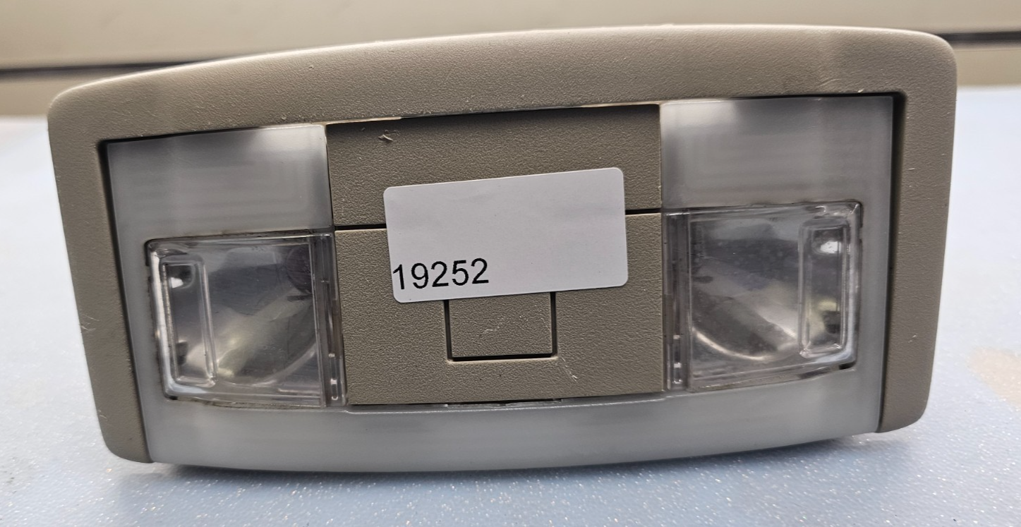 🔥10-12 FORD TAURUS FRONT ROOF OVERHEAD DOME READING LIGHT LAMP OEM TAN