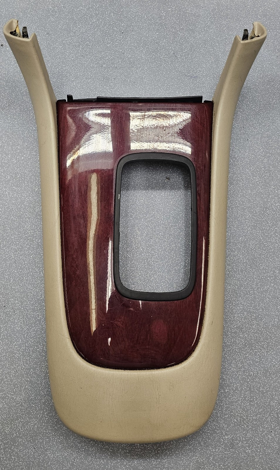 🔥02-06 Lexus ES300 Center Console Trim Shifter Shift Bezel Ashtray OEM Wood/Tan