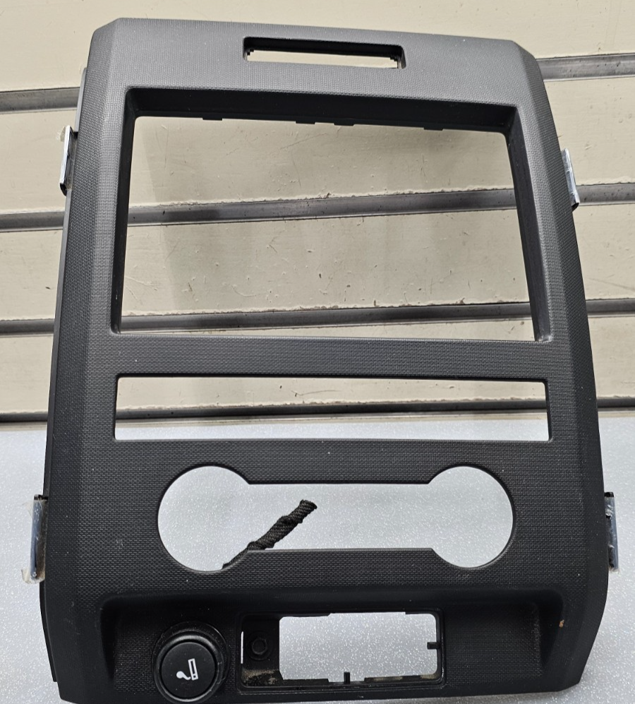 🔥09-12 FORD F150 Dash AM FM Radio Stereo Audio Climate Bezel Trim Panel Black