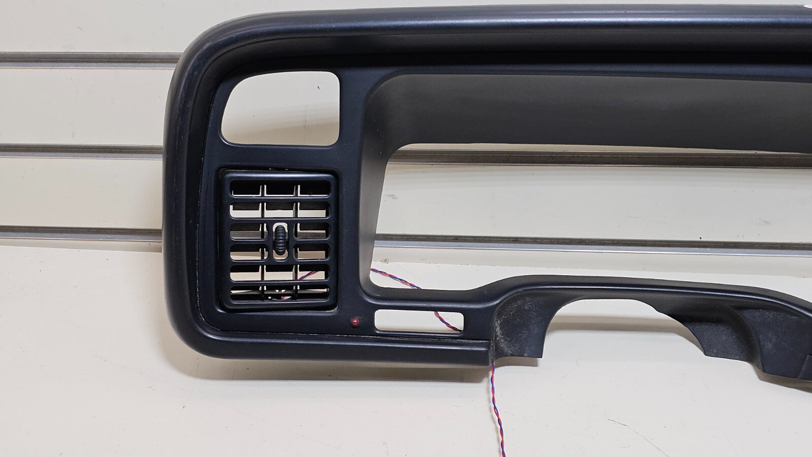 🔥94-97 Dodge Ram Dash Instrument Speedometer Cluster Trim Bezel Panel Black