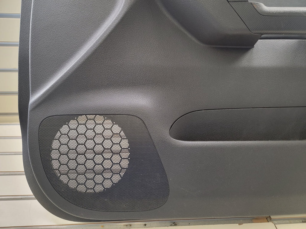 06-10 HUMMER H3 PASSENGER RIGHT FRONT DOOR TRIM PANEL black OEM