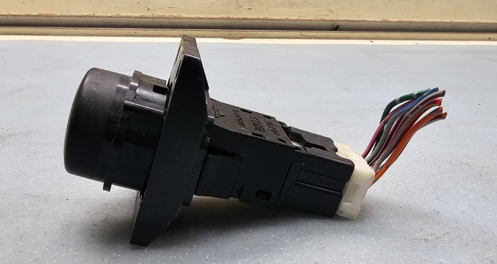 🔥2000 Nissan Pathfinder HAZARD WARNING EMERGENCY FLASHER SWITCH BLACK OEM