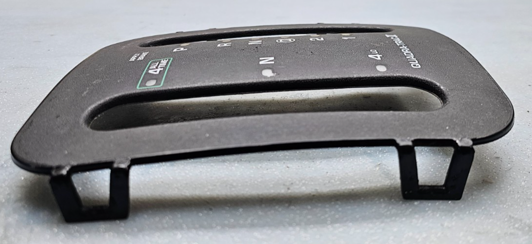🔥99-04 JEEP GRAND CHEROKEE QUADRA-DRIVE SHIFTER FACE PLATE BEZEL OEM BLACK