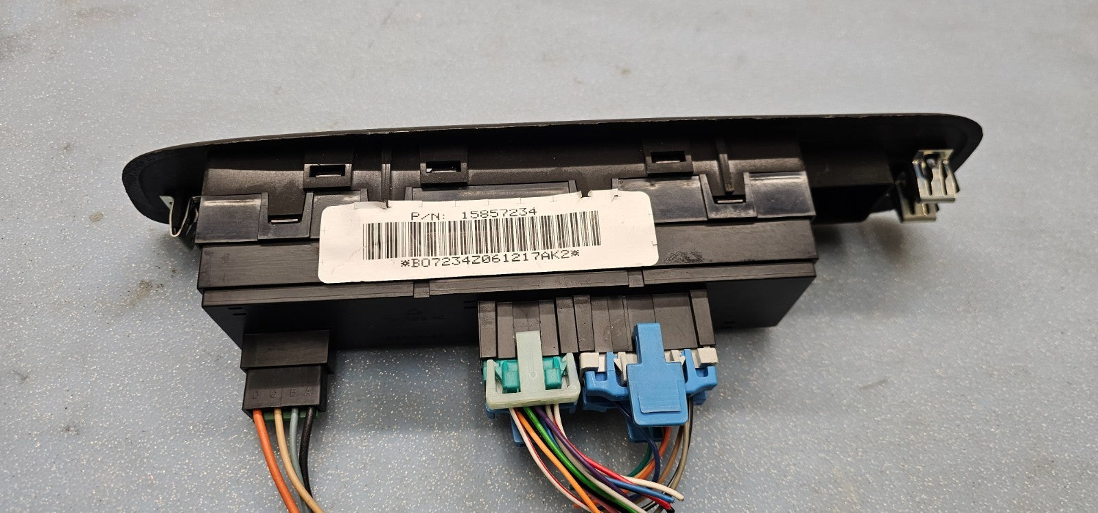 06-09 TRAILBLAZER ENVOY Power Window Door Switch Front Right Passenger BLACK WS9