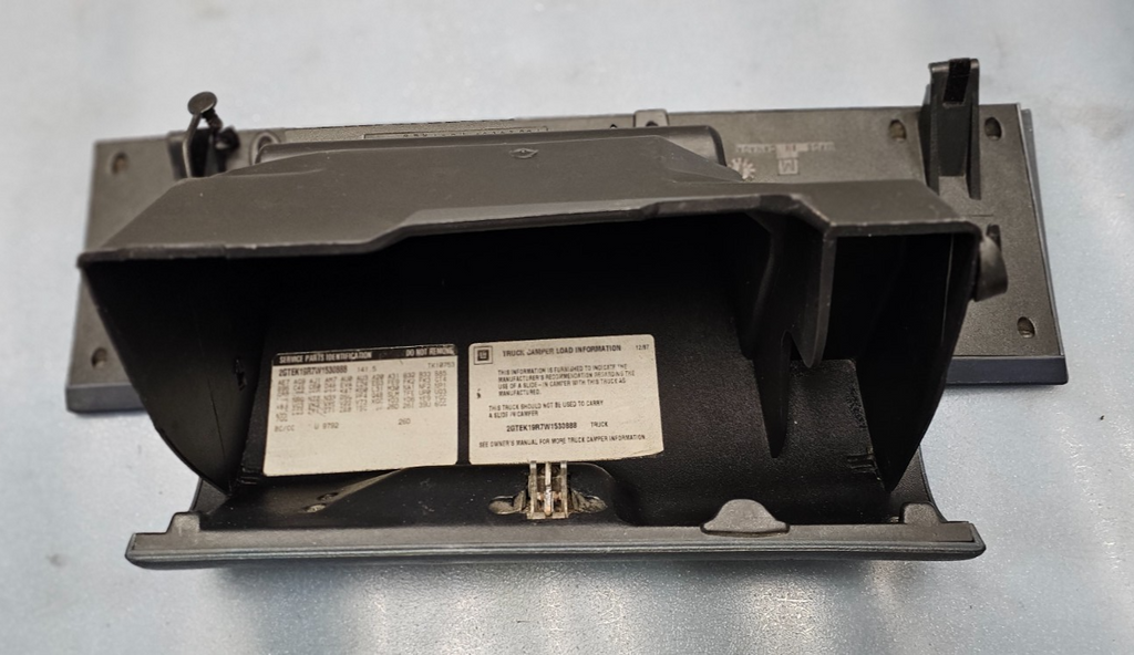 95-99 CHEVY GMC TRUCK SILVERADOC/K Glove Box Storage Compartment Assembly BLACK