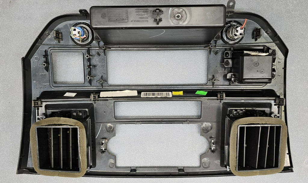 🔥06-08 Dodge RAM Dash RADIO Stereo Bezel Climate Trim Panel Silver/Grey B11