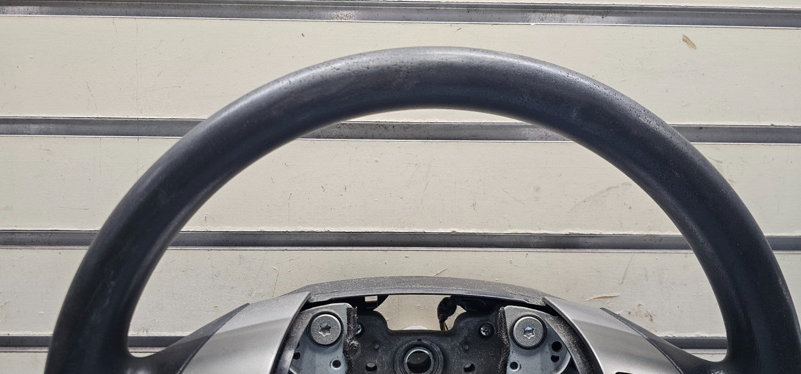 🔥07-09 Elantra Left Driver Steering Column Wheel Cruise Control Leather Black