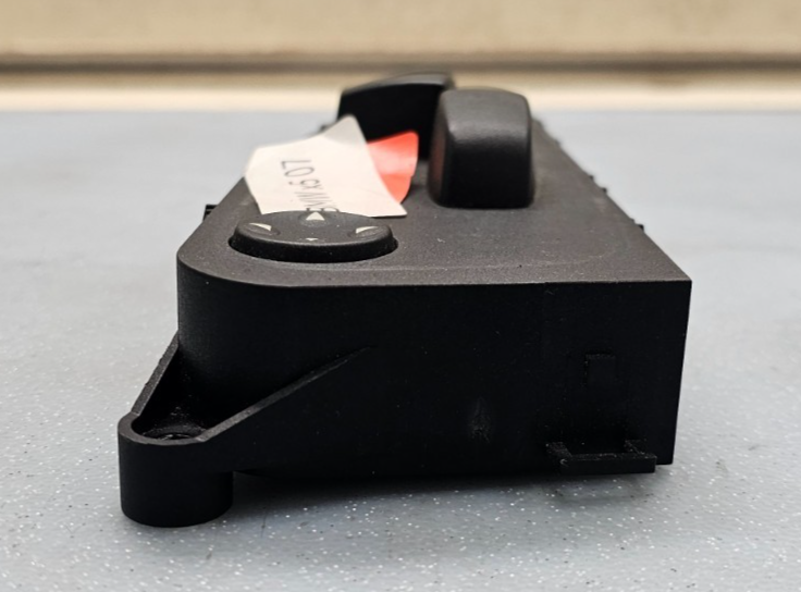 🔥07-13 BMW X5 E70 Front Left Driver Seat Adjustment Control Switch Black OEM