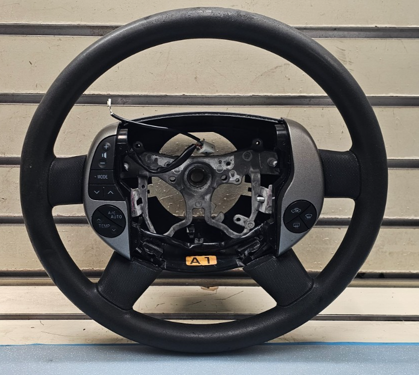 🔥04-09 Prius Hybrid Steering Wheel Column Cruise Control Switch Leather Black 