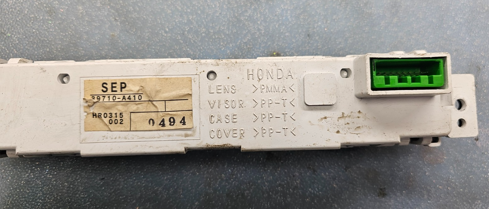 🔥08-12 Accord LX Dash Media Information Info Display Screen Assembly Black OEM