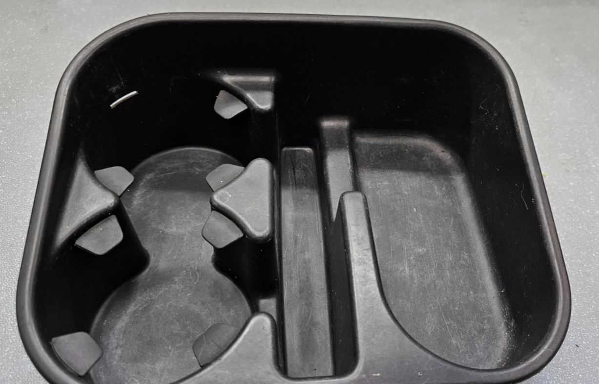 🔥03-06 CHEVY Silverado Tahoe GMC Yukon Sierra Center Console Cup Holder BLACK