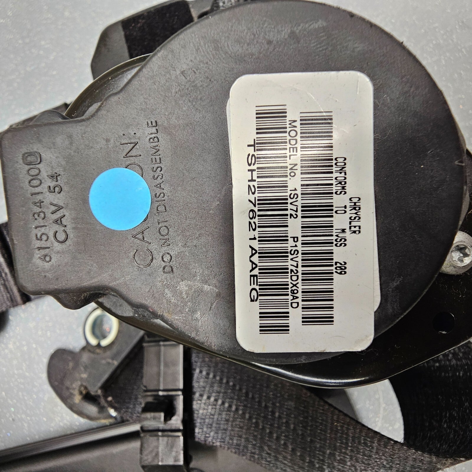 🔥13-16 Dodge Dart Front Right Passenger Seat Belt Strap Retractor Back Assembly