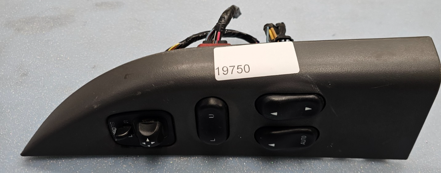 🔥99-02 Ford F150 Left Driver Power Window Pull Switch Regulator Assembly GRAY