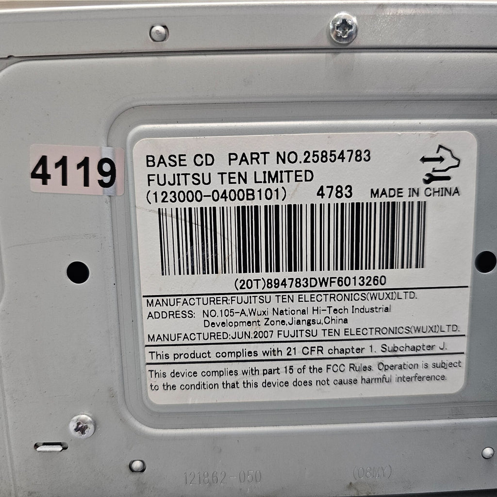 🔥07-08 Chevrolet Equinox Dash AM FM Radio Disc CD Player Receiver OEM
