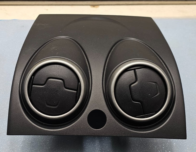 🔥08-15 Nissan Rogue Center Dash Radio Bezel Panel Trim Air Vent Speaker Black