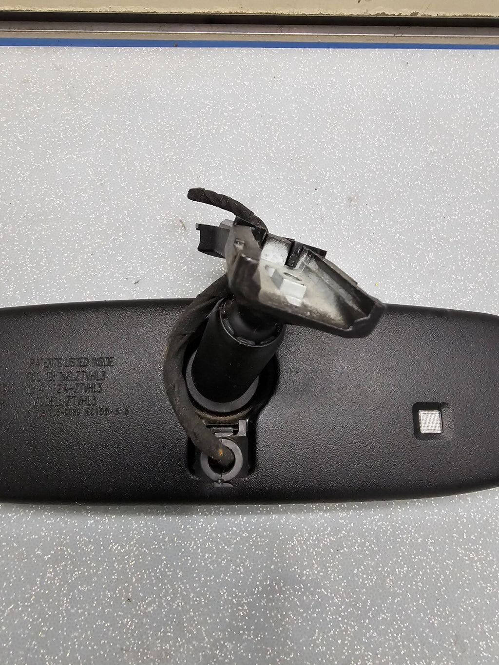 🔥06-09 HYUNDAI SONATA GENTEX-453 REAR VIEW MIRROR HIDDEN BLUE COMPASS AUTO DIM