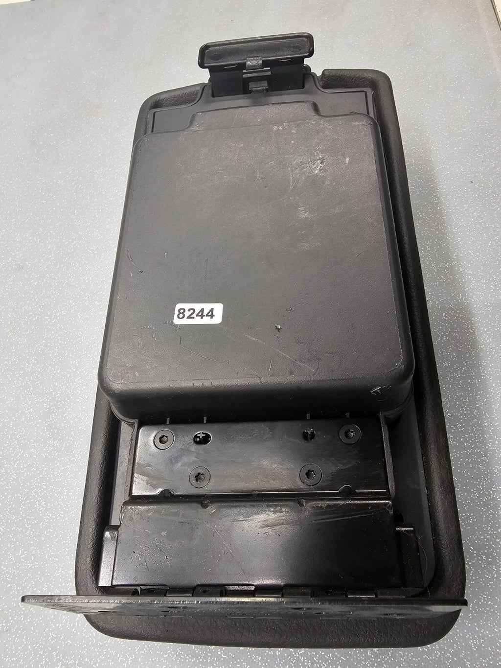 10-12 Fusion Milan Front Center Console Lid Armrest Cover Top Pad Assembly Black